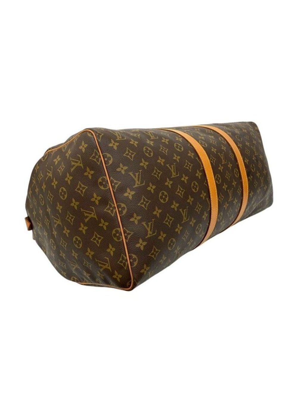 Louis Vuitton Vintage Speedy 55 Leather Boston Bag Brown - Picture 7 of 9